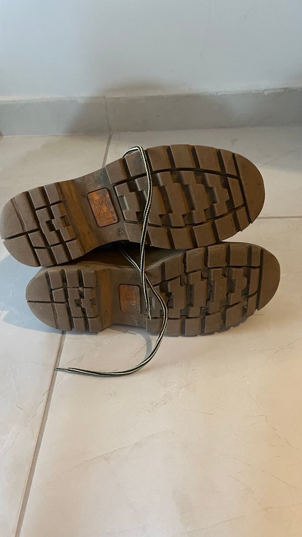 Sokak Stili Kahverengi erkek Bot - Görsel 4