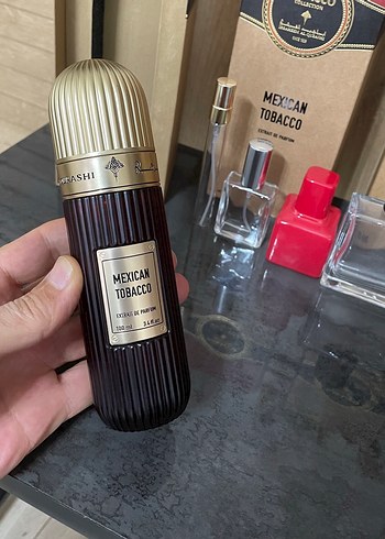 İbrahim Al Qurashi Mexican Tobacco unısex Parfümü - Görsel 2