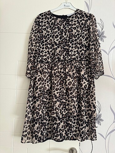 Leopar elbise