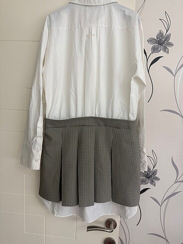 Gömlek elbise - Görsel 6