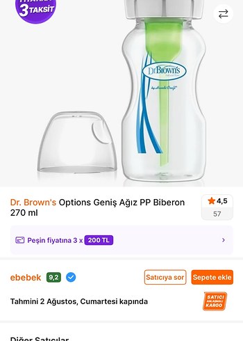 Dr. Brown's Biberon - Görsel 3