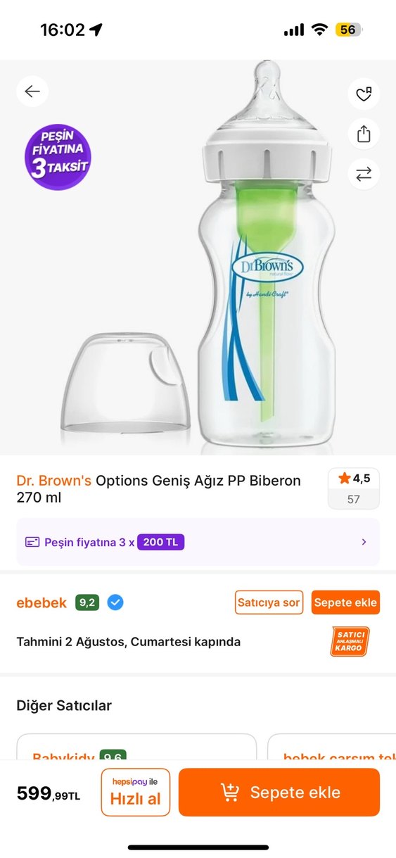 Dr. Brown's Biberon - Görsel 3