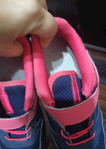33 Beden pembe Renk Decathlon Kız Çocuk Renkli Spor Ayakkabı 33 numara