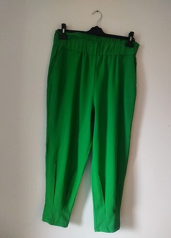 Yeşil pantolon bayan