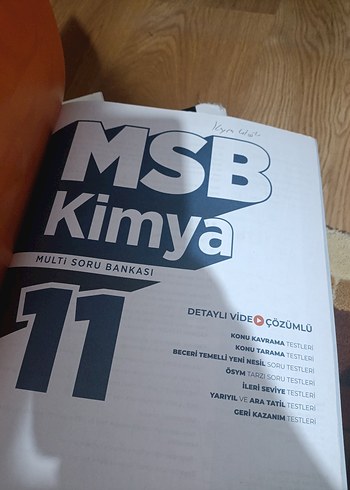 11. Sınıf Fizik ve Kimya Soru Bankası Seti - Görsel 5