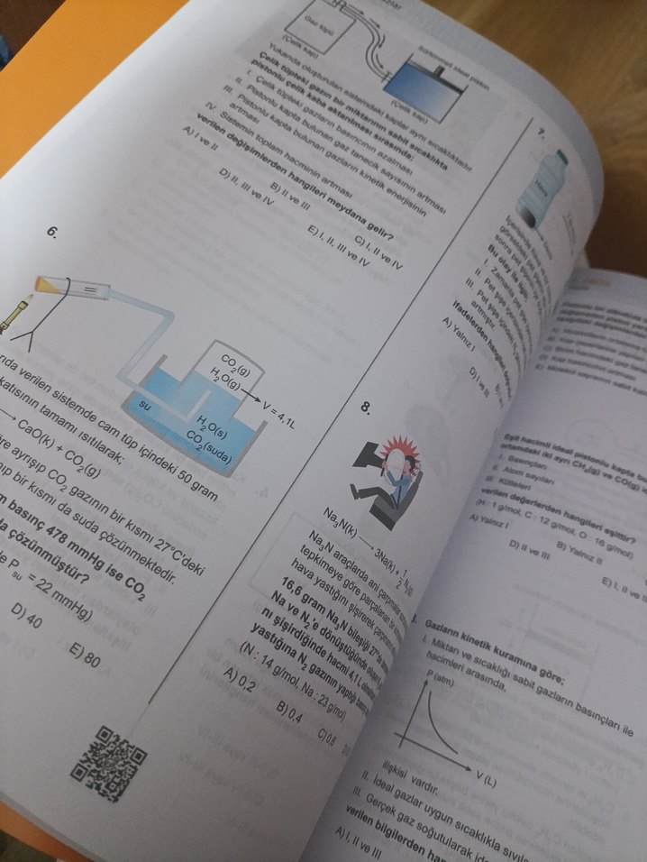 11. Sınıf Fizik ve Kimya Soru Bankası Seti - Görsel 3