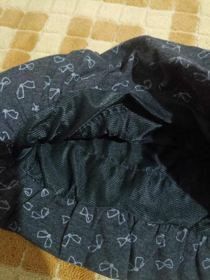 Gri Kız Çocuk Fırfırlı Etek - Görsel 3