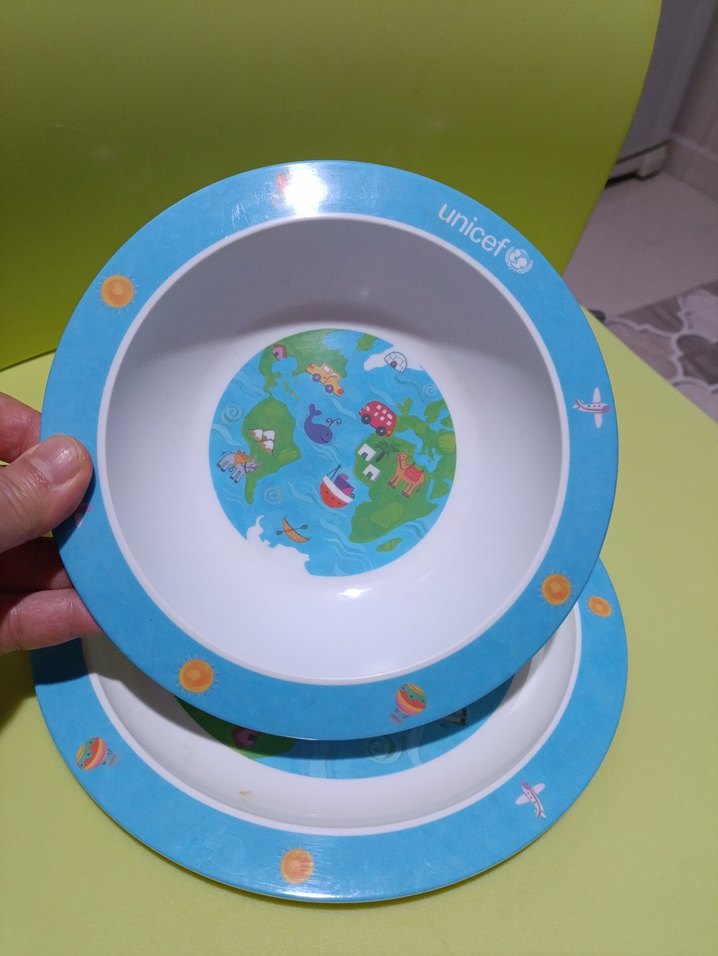 tupper Mavi Tabak Seti - Görsel 2