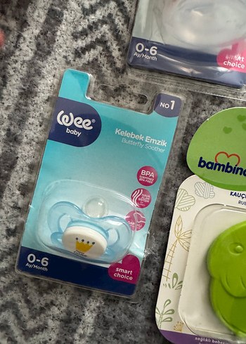 Bebek Biberon Seti biberon emzik diş kaşıyıcı - Görsel 3