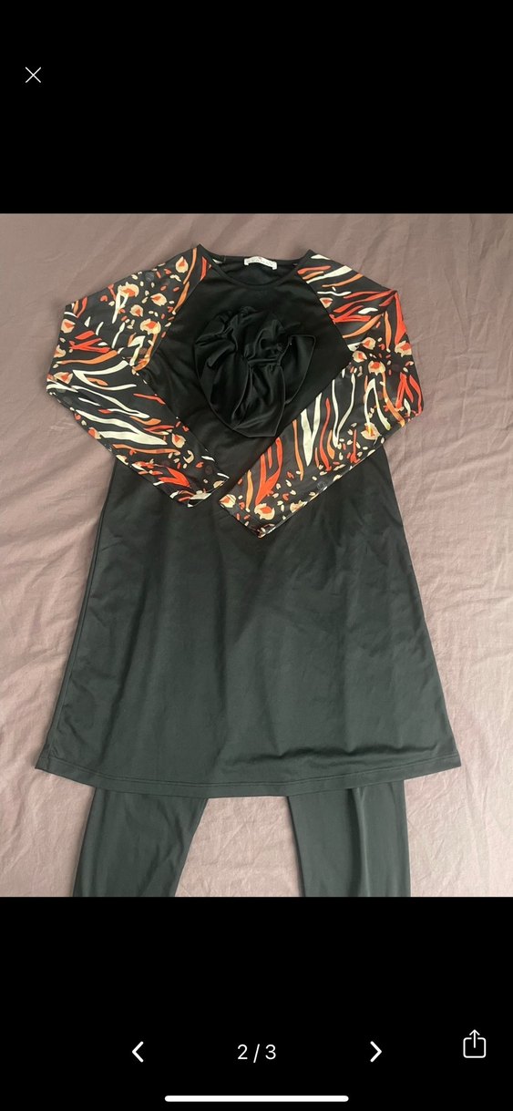 Tesettür haşema üst alt bone - Görsel 2