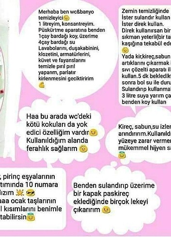 Biobellinda WC ve Banyo Temizleyici - Görsel 4