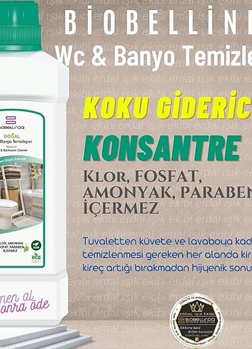 Biobellinda WC ve Banyo Temizleyici - Görsel 5