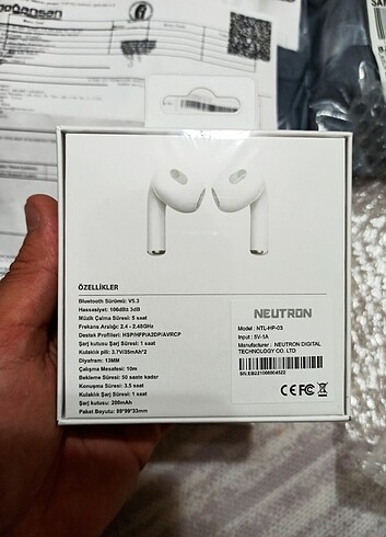 Neutron Sıfır Bluetoth Kulaklık - Görsel 8