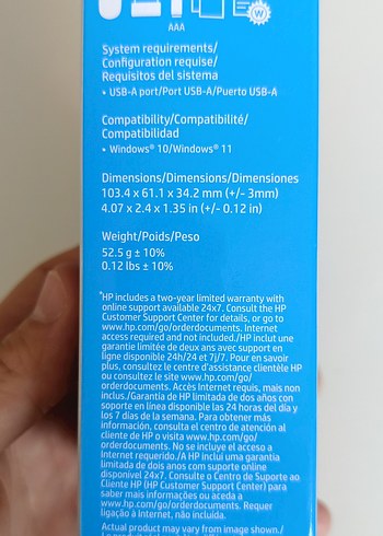 HP 150 Wireless Mouse SIFIR - Görsel 5