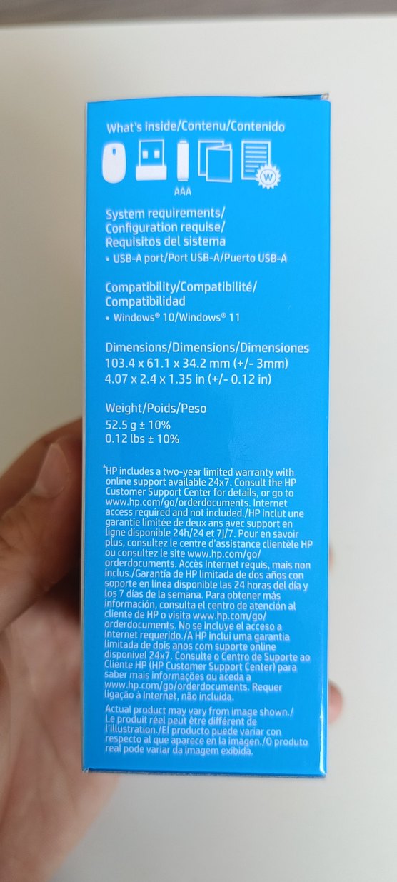 HP 150 Wireless Mouse SIFIR - Görsel 5