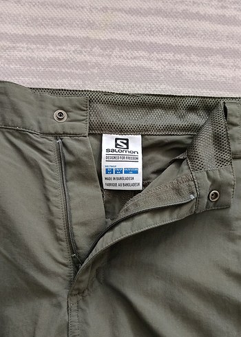 Salomon Yeşil Outdoor Pantolon - Görsel 10