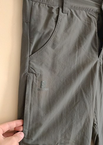 Salomon Yeşil Outdoor Pantolon - Görsel 4