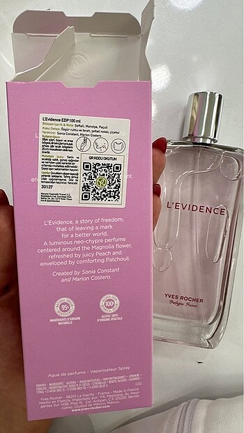 Yves Rocher LEVIDENCE EDP PARFÜM
