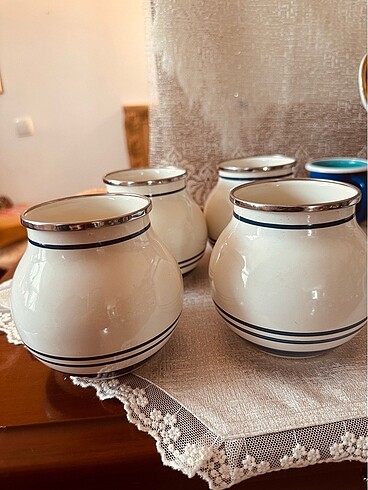Ikea saklama kavanozları emaye