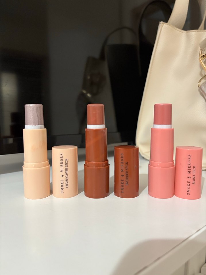 Smoke & Mirrors Allık Bronzer Stick Set - Görsel 2