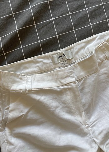 Beyaz Kadın Pantolon - Görsel 2