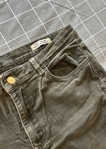 Haki Kadın Pantolon - Görsel 2