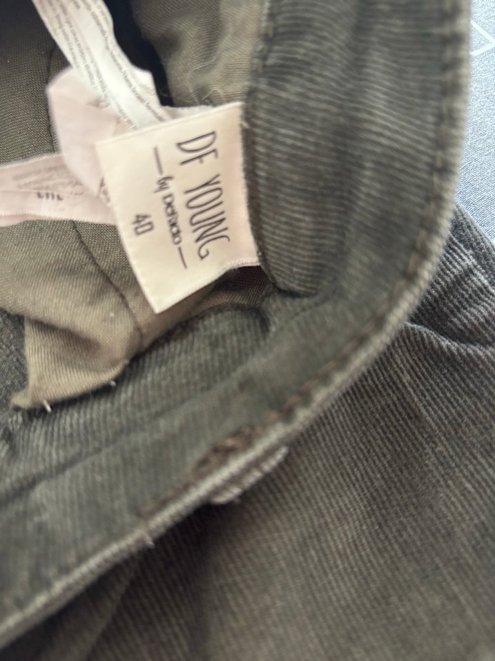 Haki Kadın Pantolon - Görsel 3