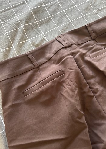 Kahverengi Kadın Kumaş Pantolon - Görsel 3