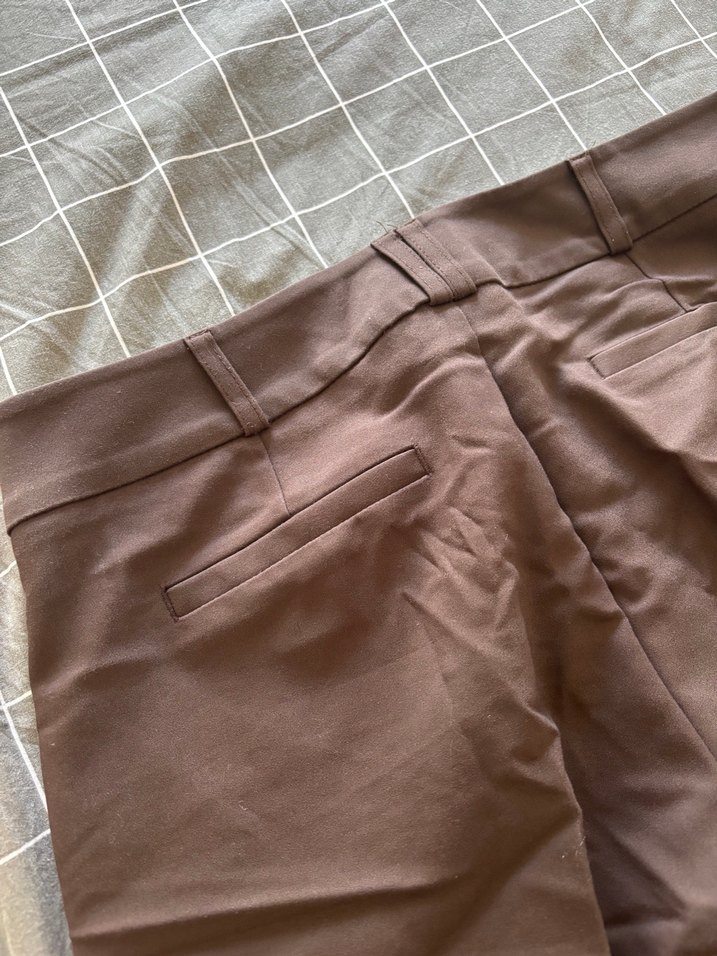Kahverengi Kadın Kumaş Pantolon - Görsel 3