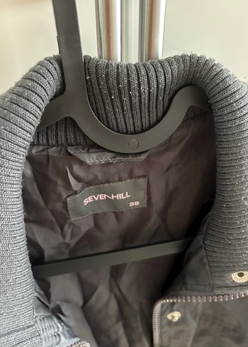 Düğmeli Siyah Midi Street Wear Kadın Ceket - Görsel 2