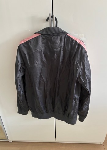 Düğmeli Siyah Midi Street Wear Kadın Ceket - Görsel 4