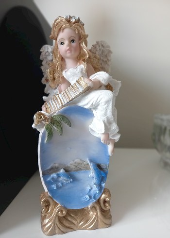 Beyaz Kanatlı Melek Biblo - Görsel 3