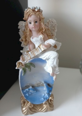 Beyaz Kanatlı Melek Biblo - Görsel 2