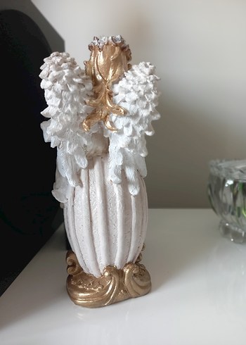 Beyaz Kanatlı Melek Biblo - Görsel 5