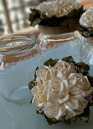 3 lü ÖZEL TASARIM KAVANOZ  - Görsel 2