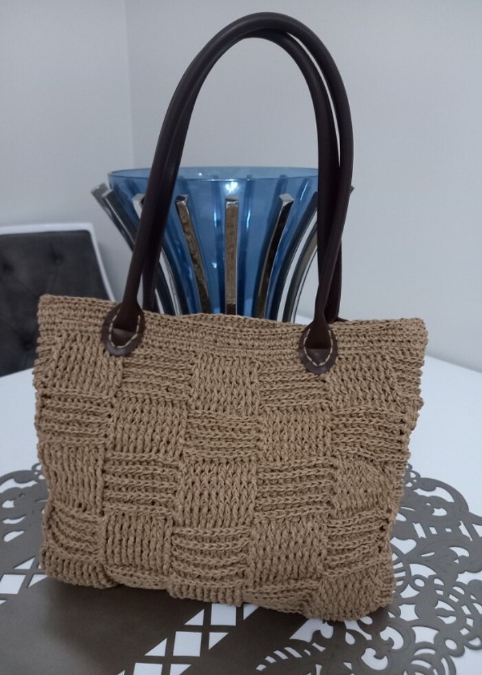 Kağıt ip kol çantasi - Görsel 3