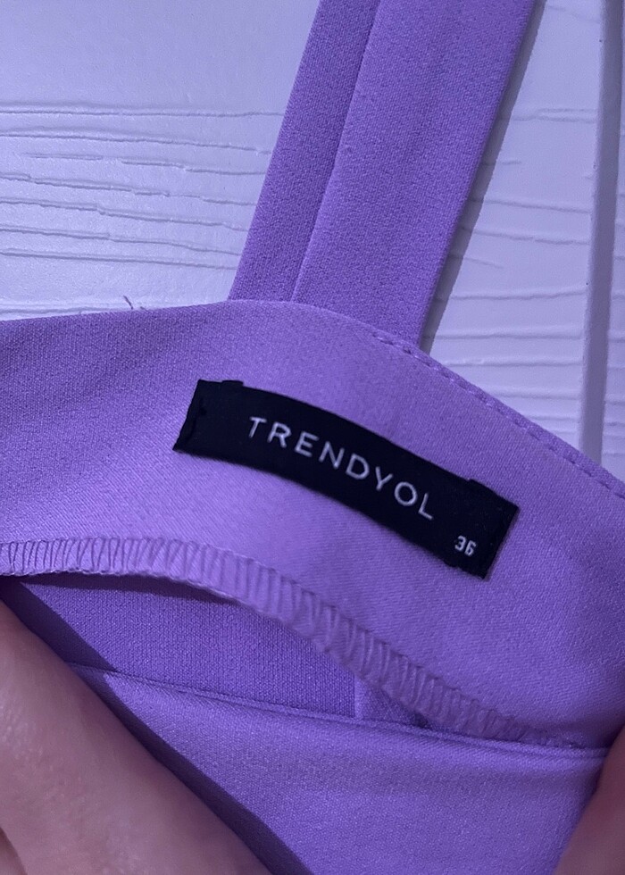 Lila Elbise - Görsel 4