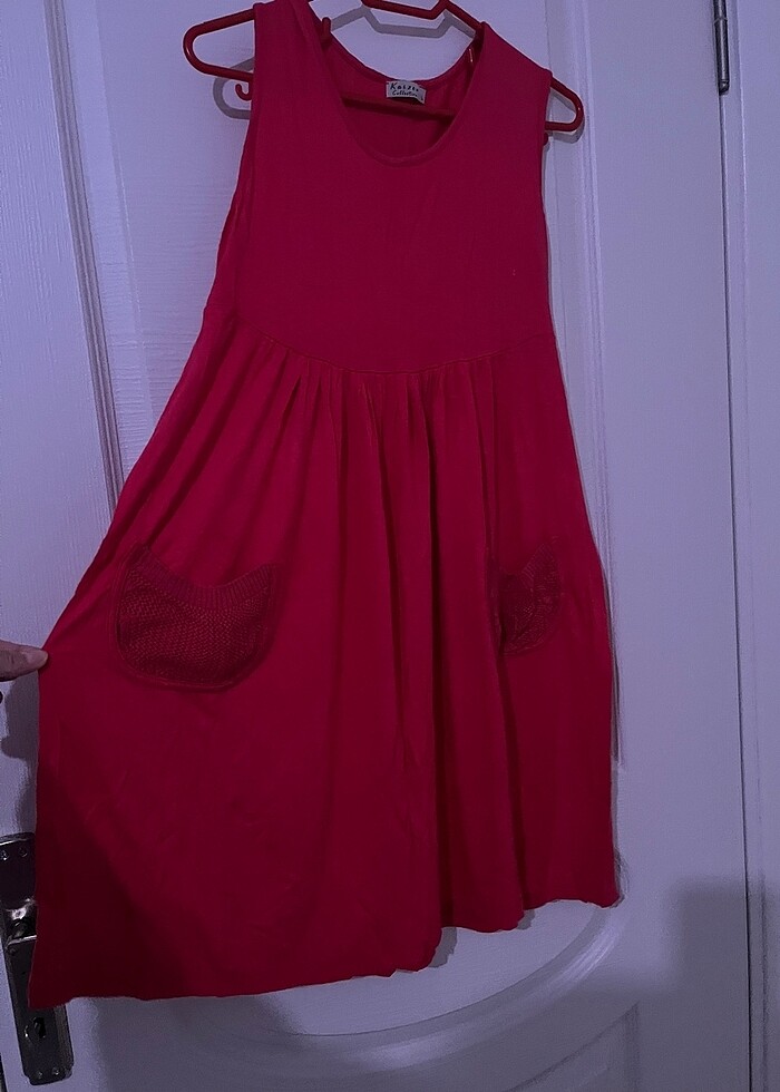 Fuşya Elbise - Görsel 2