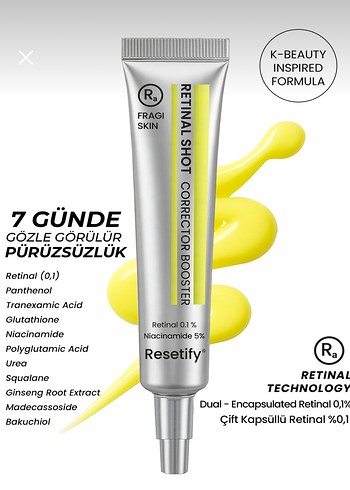 Resetify Retinal %0,1 Kapsüllü Serum - Görsel 2