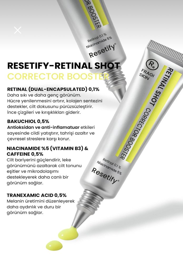 Resetify Retinal %0,1 Kapsüllü Serum - Görsel 3