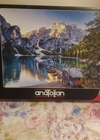 Anatolian Dağ ve Göl Manzarası Puzzle 4000 parça