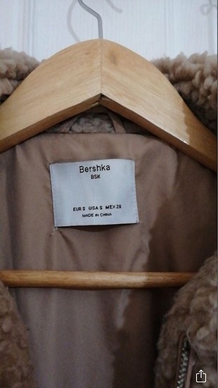 Bershka peluş ceket