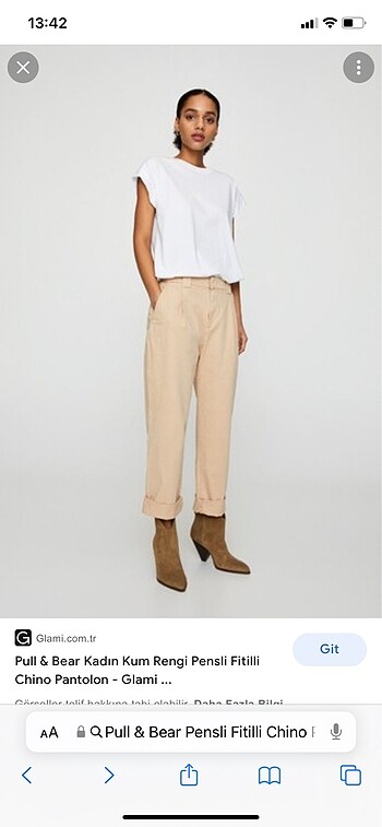 Pull and bear pantolon