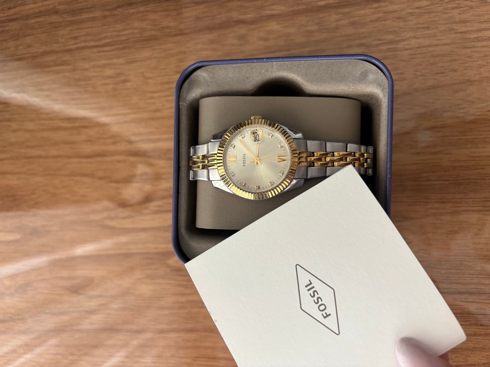 Fossil Kadın Altın Renkli Klasik Saat - Görsel 2