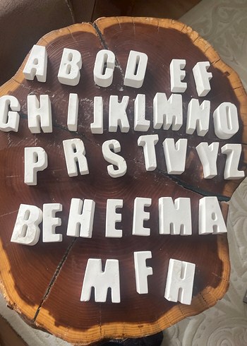 Kokulu Taş Harfler - Görsel 3