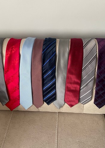 Çok Renkli Klasik Erkek Kravatları - Görsel 3