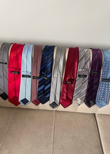 Çok Renkli Klasik Erkek Kravatları - Görsel 4