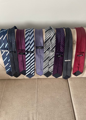 Çok Renkli Klasik Erkek Kravatları - Görsel 2