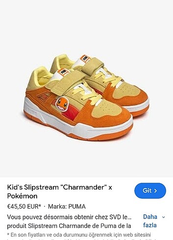 Puma Puma & Pokemon spor ayakkabisi unisex