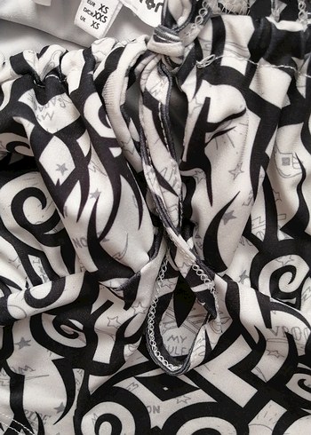 Baskılı Bohem Mini Büstiyer - Görsel 6